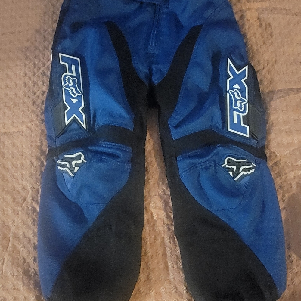 Fox Kids Blue and Black Riding Pants